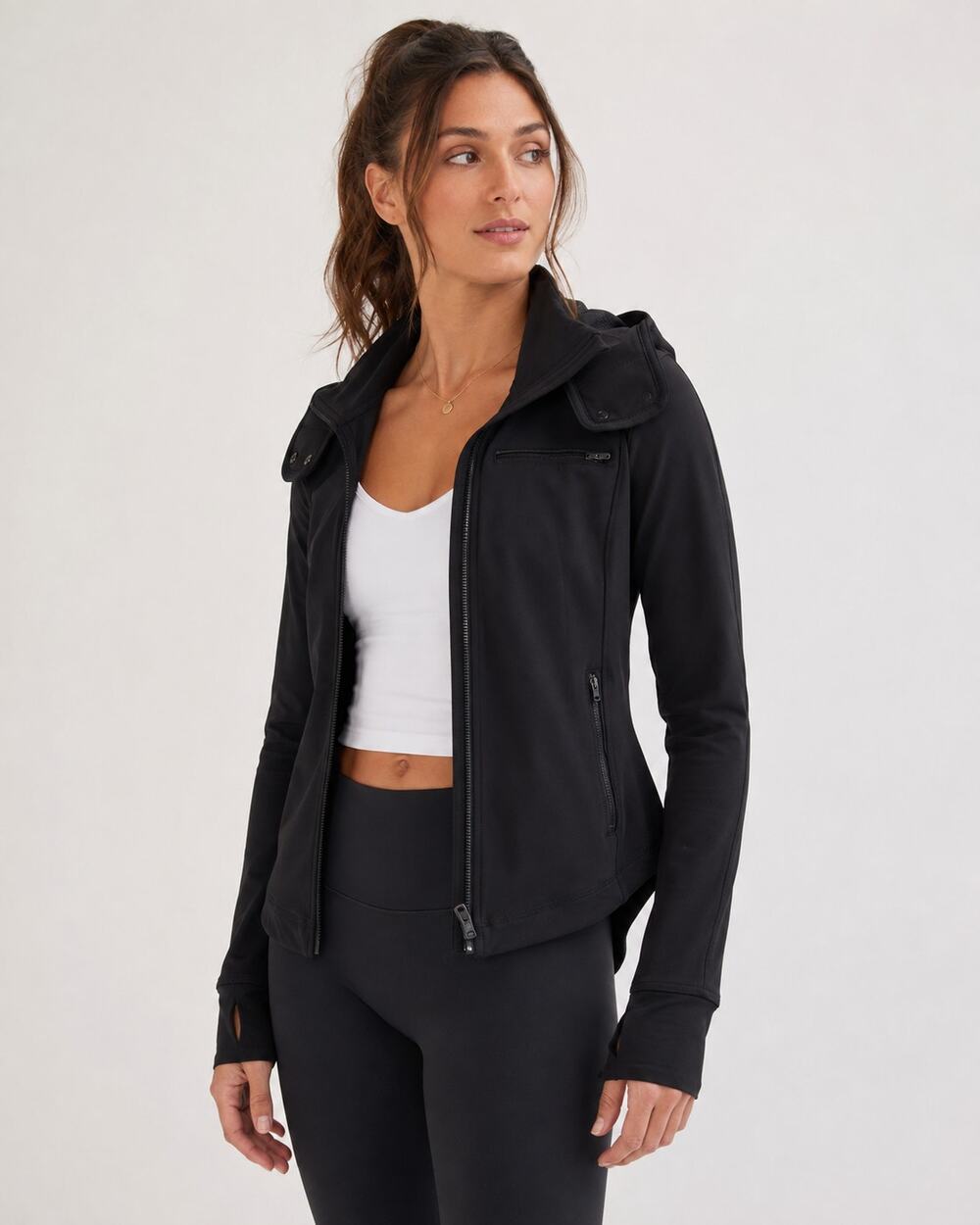 Lululemon Keep It Up Softshell Running Jacket Black Size 4